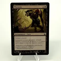 Magic The Gathering Mirrodin Besieged Phyresis Regular LP - Image 1