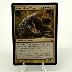 Magic The Gathering Ravnica: City of Guilds Autochthon Wurm Regular LP - Image 1
