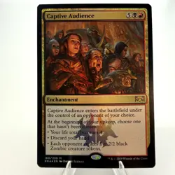 Magic The Gathering Ravnica Allegiance Captive Audience FOIL NM - Image 1
