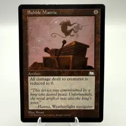 Magic The Gathering Weatherlight Bubble Matrix Regular LP - Image 1