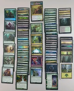 Magic 100 Commander Deck High Perfect Elves Golgari Board Control MTG Ready - Image 1