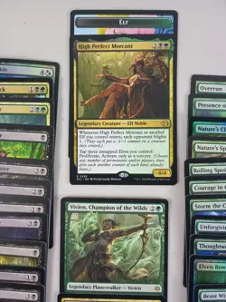 Magic 100 Commander Deck High Perfect Elves Golgari Board Control MTG Ready - Image 2