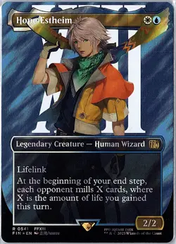Hope Estheim (Borderless) (Surge Foil) Foil R FIN 541 NM - Image 1