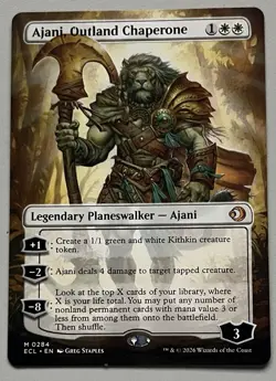MTG Lorwyn Eclipsed Ajani Legendary Planeswalker MYTHIC REGULAR #0284 - Image 1