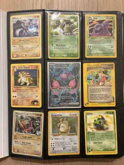 390+ Cards Vintage Pokemon Cards Bundle/Binder Collection TCG WOTC Holos Rares - Image 1