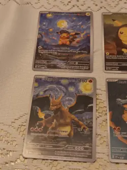 4 Pokemon x Van Gogh Black Star Promo ACG Art Card - Image 2