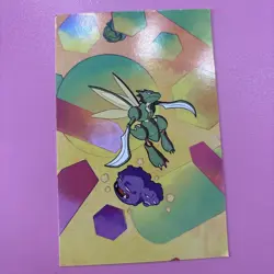 Pokemon TCG 151 Scarlet & Violet Mini Tin Art Cards Scyther & Wheezing - Image 1