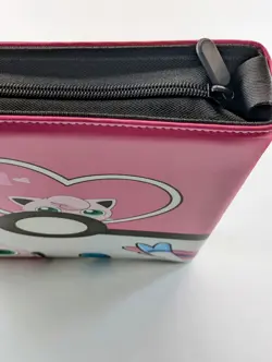 Jigglypuff Card Binder - Pink and White Card Binder - Pokemon Card Binder TCG - Image 4