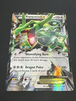 Pokemon TCG Rayquaza EX 75/108 - XY Roaring Skies - Ultra Rare Holo NM - Image 2