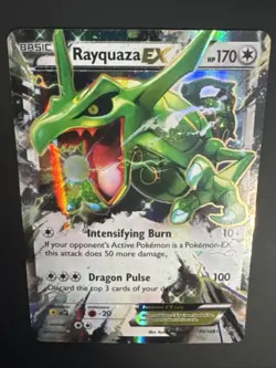Pokemon TCG Rayquaza EX 75/108 - XY Roaring Skies - Ultra Rare Holo NM - Image 3