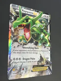 Pokemon TCG Rayquaza EX 75/108 - XY Roaring Skies - Ultra Rare Holo NM - Image 4