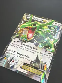 Pokemon TCG Rayquaza EX 75/108 - XY Roaring Skies - Ultra Rare Holo NM - Image 5