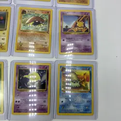 Pokemon Card Joblot Bundle Base Set 1999 + Covers For Grading PSA RB - Image 3