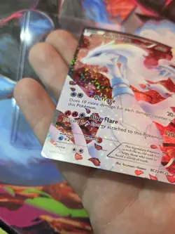 Reshiram - RC22/RC25 Pokemon Legendary Treasures Radiant Collection WRITING DMG - Image 5