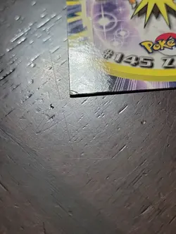 MP! 2000 Topps Pokemon TV Animation Edition Series 3 Non Holo #145 Zapdos - Image 2