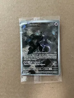 Pokemon TCG Scarlet & Violet Black Star Promo Mewtwo 052 Sealed 151 - Image 1