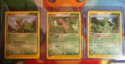Pokemon TCG Treecko 75 Grovyle 32 & Sceptile 20 Ruby & Sapphire E-Reader - NMLP - Image 1