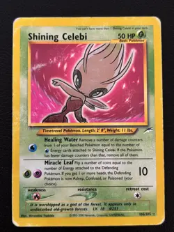 Shining Celebi 106/105 | Neo Destiny | Secret Rare Holo Pokemon TCG - HP - Image 1