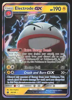 Electrode GX 48/168 Ultra Rare Pokemon TCG Celestial Storm NM - Image 1