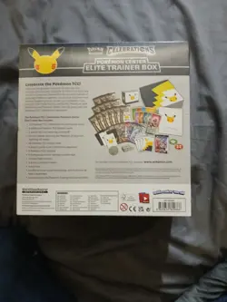 Pokemon Center Exclusive Celebrations Elite Trainer Box ETB Factory Sealed - Image 3
