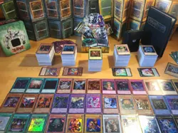 Yugioh Sammlung - 50 Karten + 1x BOOSTER Common Rare, Holo Ultra Rare Yu-Gi-Oh - Image 1