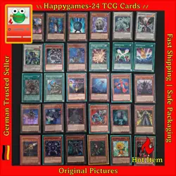 30x - Yugioh! - Karten TCG Sammlung gemischt div. Cards /CE - Image 1