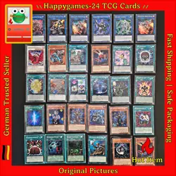 30x - Yugioh! - Karten TCG Sammlung gemischt div. Cards /CD - Image 1