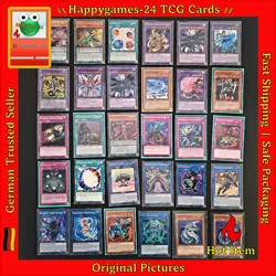 30x - Yugioh! - Karten Sammlung gemischt div. Cards Vintage TCG /CB - Image 1