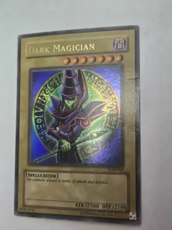 Dark Magician LOB-005 The Legend of Blue Eyes White Dragon Unlimited - MP - Image 1