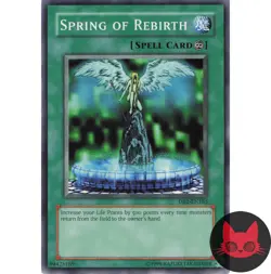 Yugioh Spring of Rebirth DB2-EN185 Common NM - Image 1