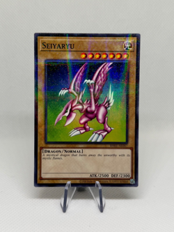 Seiyaryu BN01-AE063 Parallel Rare AE NM YuGiOh (Bonus Pack Exclusive) - Image 1