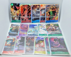 One Piece TCG Super Rare Lot of 16 SR/Super Rare Cards English One Piece Lot 1 - Image 1