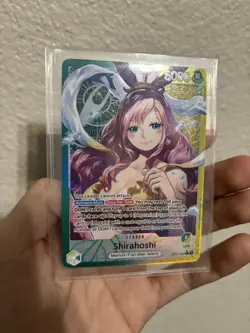 One Piece TCG Shirahoshi OP11-022 Leader Alt Art English NM - Image 2