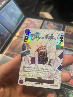 Gear Two R OP11-080 Parallel Manga A FIST OF DIVINE SPEED One Piece Card Japan - Image 3