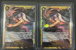 Crocodile -OP14-120 SEC One Piece The Azure Sea's Seven Foil LOT OF 2!!! - Image 1