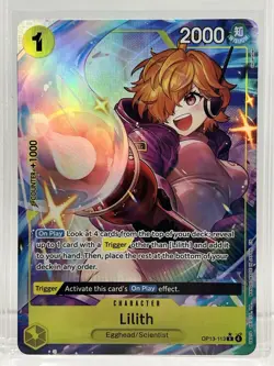 Lilith (Alternate Art) OP13-113 Carrying On His Will Foil - Image 1