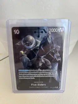 One Piece TCG Five Elders SR Alt Art OP13-082 Carrying On His Will English - Image 1