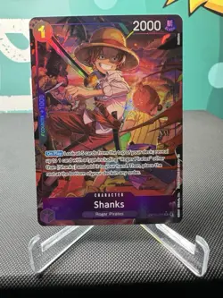 One Piece TCG - Shanks (Alt Art R) OP13-065 - Carrying on His Will - Image 1