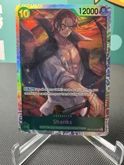 Shanks OP13-028 SR | OP 13 Carrying on His Will | One Piece TCG English - Image 1