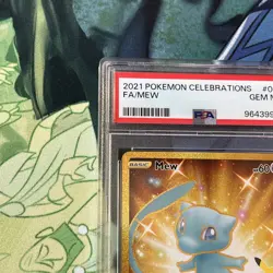 Pokemon TCG Mew Celebrations 025/025 Full Art English PSA 10 GEM MINT - Image 2