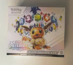 Pokemon TCG Scarlet & Violet Prismatic Evolutions Elite Trainer Box ETB SEALED - Image 1