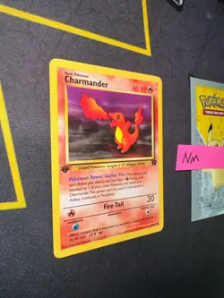 Pokemon Card Charmander Team Rocket 1st Edition WOTC Vintage 50/82 109 💎NM💎 - Image 2