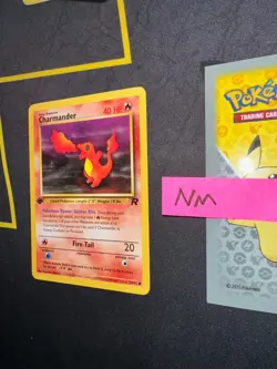 Pokemon Card Charmander Team Rocket 1st Edition WOTC Vintage 50/82 109 💎NM💎 - Image 3