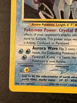Pokemon TCG Suicune Neo Revelation Holo Card 14/64 Unlimited Rare Wotc Holo Nm- - Image 5