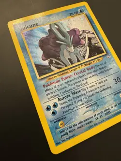 Pokemon TCG Suicune Holo Rare Card 14/64 Neo Revelation - Image 2