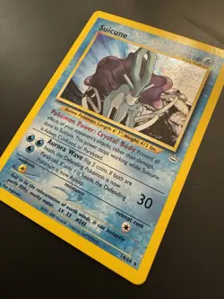 Pokemon TCG Suicune Holo Rare Card 14/64 Neo Revelation - Image 3