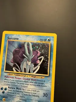 Pokemon TCG Suicune Holo Rare Card 14/64 Neo Revelation - Image 4