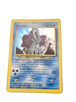 Pokemon TCG Suicune Neo Revelation Holo Card 14/64 Unlimited Rare NM Holographic - Image 2