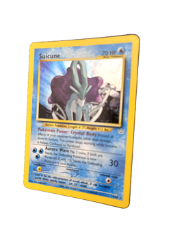 Pokemon TCG Suicune Neo Revelation Holo Card 14/64 Unlimited Rare NM Holographic - Image 3