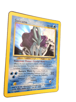 Pokemon TCG Suicune Neo Revelation Holo Card 14/64 Unlimited Rare NM Holographic - Image 4